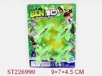 ST226990 - BEN10 PULL-BACK PLANE（4PCS）
