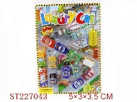 ST227043 - PULL-BACK CAR（12PCS 12 STYLES ASSORTED）