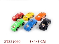 ST227060 - PULL-BACK CAR（6PCS）