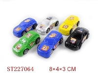 ST227064 - PULL-BACK CAR（6PCS）