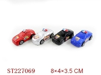 ST227069 - PULL-BACK CAR（4PCS）