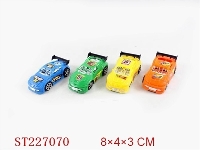ST227070 - PULL-BACK CAR（4PCS）