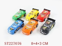 ST227076 - PULL-BACK CAR（6PCS）