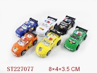 ST227077 - PULL-BACK CAR（6PCS）