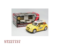 ST227737 - 万向电动赛车版迷你车/音乐\语音\灯光\开三门