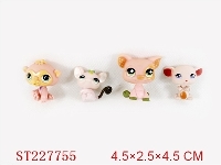 ST227755 - SOFT-PLASTIC TOYS (4 STYLES ASSORTED)