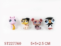 ST227760 - SOFT-PLASTIC TOYS (4 STYLES ASSORTED)