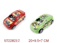 ST228217 - 惯性车(BEN10/蜘蛛人标/二款混装）