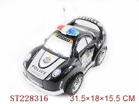 ST228316 - 惯性警车(黑白二色)
