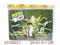 ST228317 - 拼图(BEN10、蜘蛛侠、蝙蝠侠)