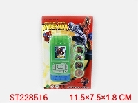 ST228516 - SPIDERMAN MOBILEPHONE LAUNCHER (2 COLOR ASSORTED)