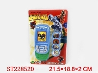 ST228520 - SPIDERMAN MOBILEPHONE LAUNCHER (2 COLOR ASSORTED)