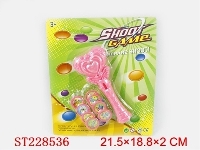 ST228536 - CARTOON MAGIC MARKER LAUNCHER (2 COLOR ASSORTED)