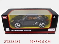 ST228584 - 1:32 DIE-CASTPULLBACK MODELCAR W/LIGHT&MUSIC
