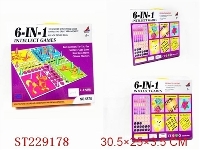 ST229178 - CHESS SET 6 IN 1
