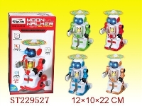 ST229527 - B/O PUMB & GO ROBOT WITH LIGHT AND MUSIC