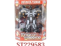 ST229583 - 金刚战士系列,2色混装,乌 珠光深灰 变人无电