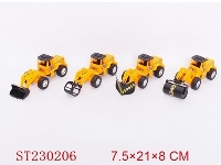 ST230206 - PULL-BACK TRUCK(4 STYLE ASSORTED)