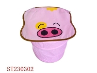 ST230302 - CARTOON PIG CLOTH CABINET