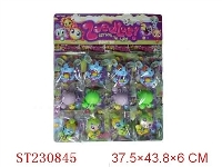 ST230845 - 12pcs 4.5cm zoobles playset