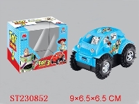 ST230852 - 玩具总动员电动翻斗车（粉蓝/红2色混装）
