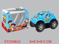 ST230853 - 玩具总动员电动翻斗车（粉蓝/红2色混装）