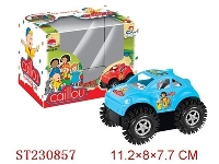 ST230857 - Caillou电动翻斗车（粉蓝/红2色混装）