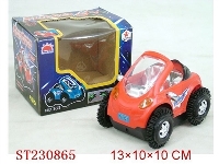ST230865 - 电动翻斗敞篷车（2粒灯光/红蓝绿黄4色混装）