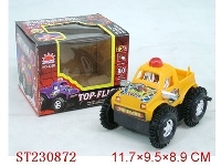ST230872 - 蜘蛛人电动翻斗车（1粒灯光/红黄蓝3色混装）