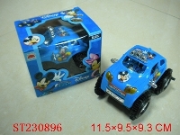 ST230896 - 米老鼠电动翻斗车带灯（红蓝2色混装）
