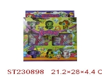 ST230898 - 6PCS 3.2CM ZOOBLES PLAYSET