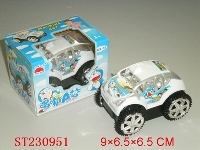 ST230951 - 叮当猫电动翻斗车（车窗喷漆/白/蓝2色混装）