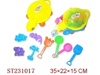 ST231017 - BEACH TOYS（9PCS）