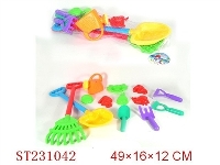 ST231042 - 沙滩玩具（13pcs）