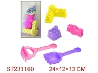 ST231160 - BEACH TOYS（5pcs）
