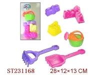 ST231168 - BEACH TOYS（6PCS）