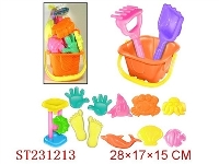 ST231213 - BEACH TOYS（14PCS）