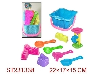 ST231358 - BEACH TOYS（9PCS）