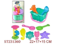 ST231360 - BEACH TOYS（10PCS）