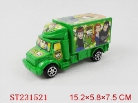 ST231521 - BEN10惯性货柜车（绿色）