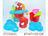 ST232825 - BEACH TOYS（6pcs）