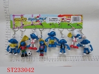 ST233042 - 3INCH SMURFS TOYS,8PCS