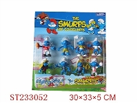 ST233052 - 3" SMURFS ,8PCS