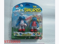 ST233055 - 2PCS SMURFS WITH LIGHT