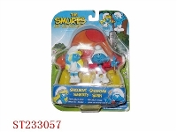 ST233057 - 2PCS SMURFS TOYS