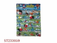 ST233059 - 24PCS SMURFS TOYS