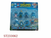 ST233062 - 8PCS SMURFS TOYS
