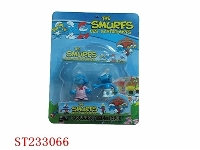 ST233066 - 2PCS SMURFS TOYS,8ASSTD