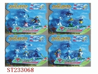 ST233068 - 4PCS SMURFS TOYS