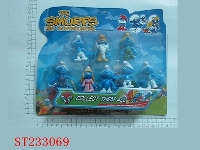 ST233069 - 8PCS SMURFS TOYS